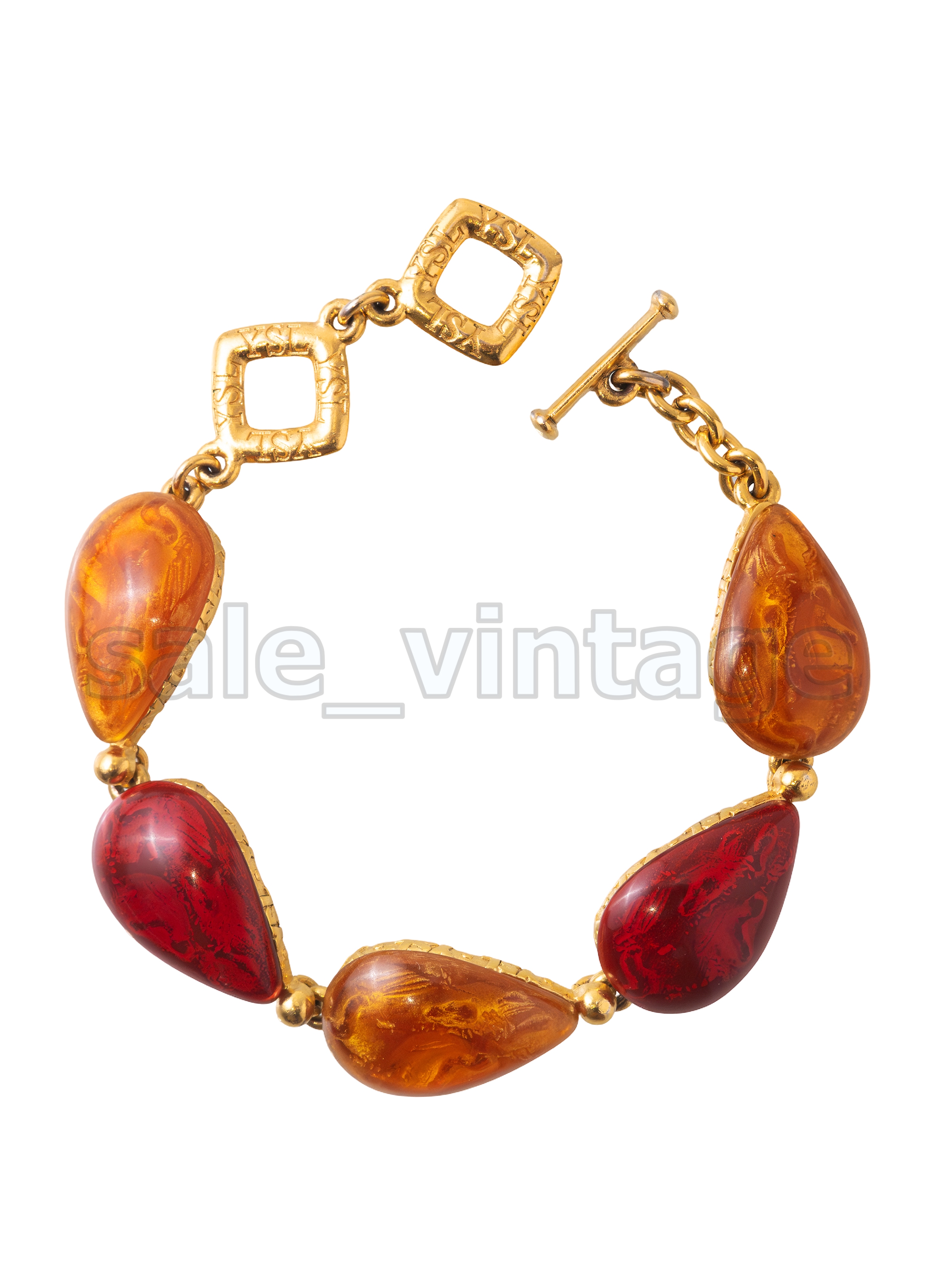 YSL браслет смола 80е