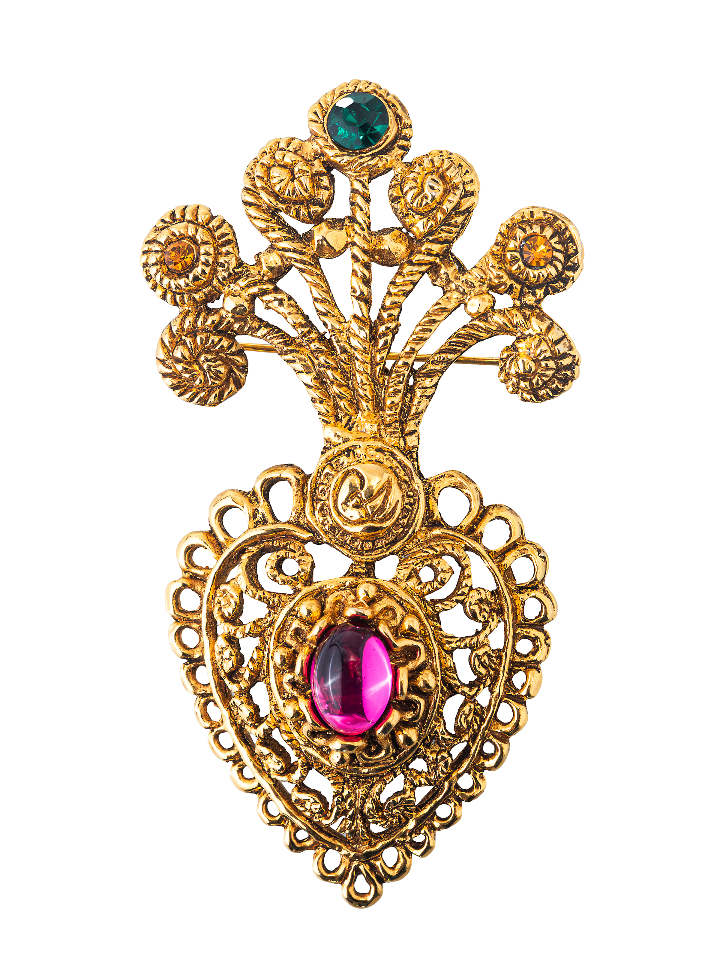 Брошь Christian Lacroix Noël 1990
