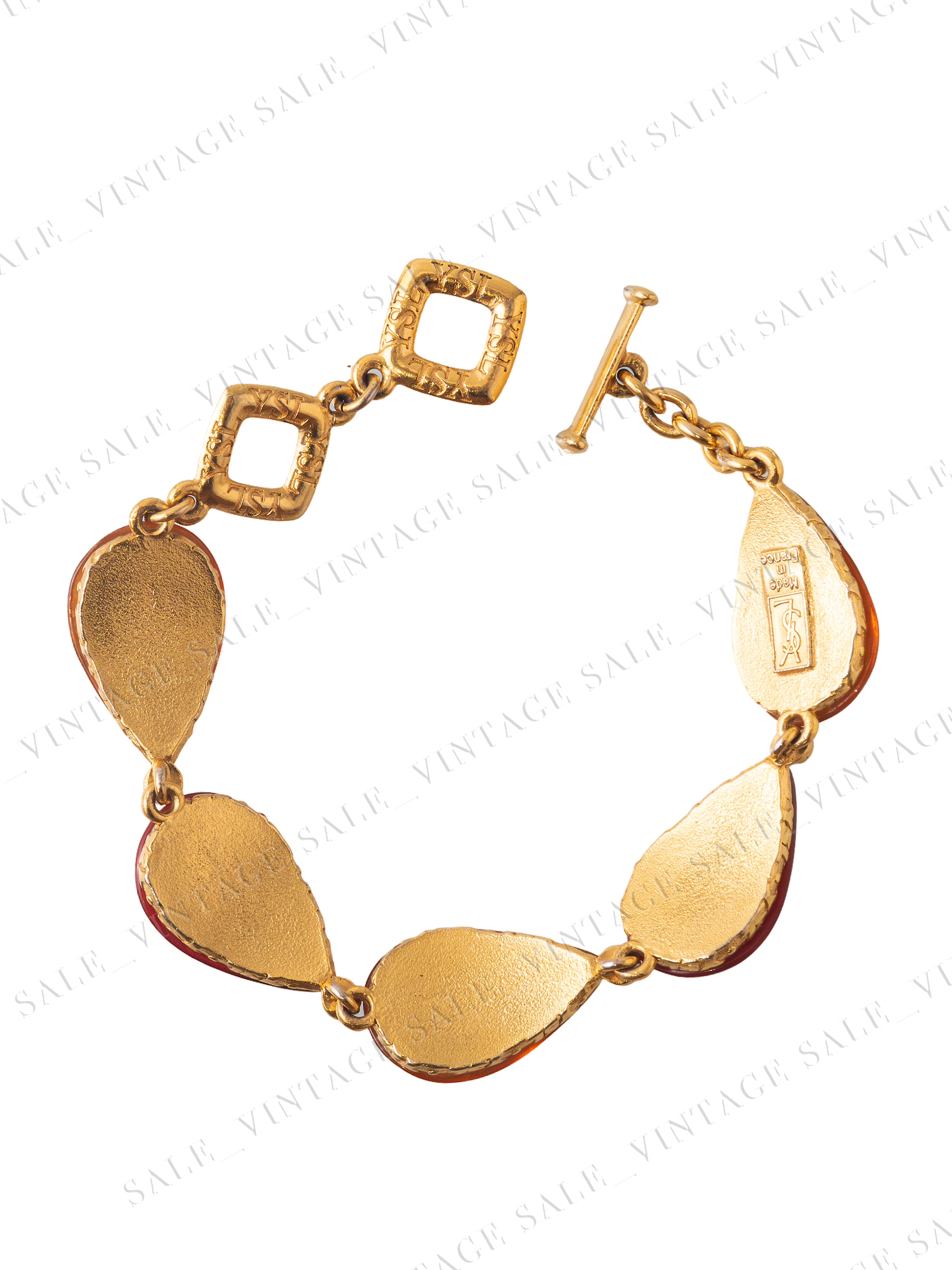 YSL браслет смола 80е