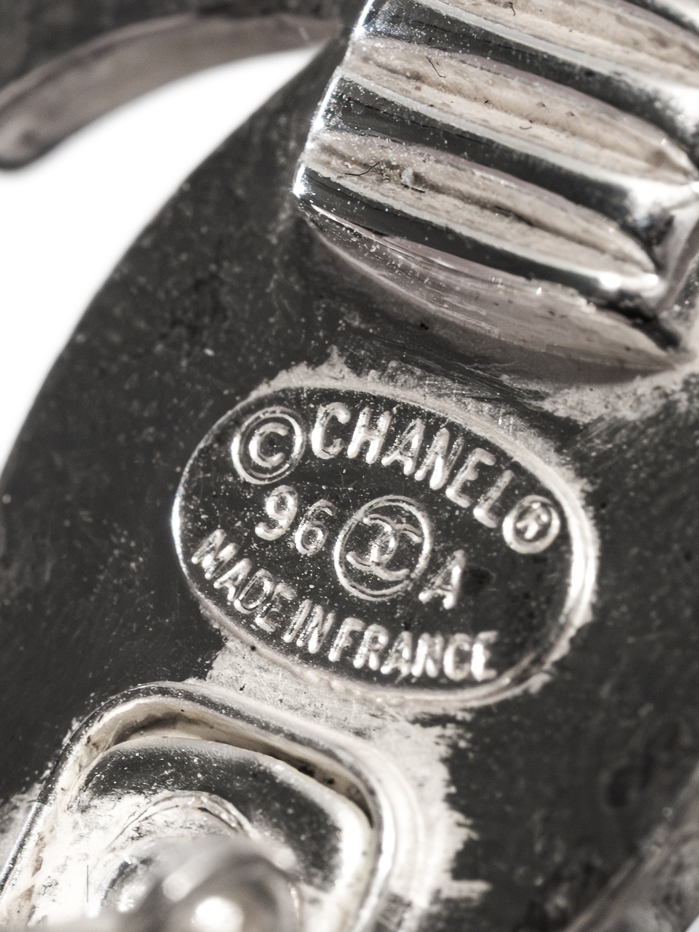 Клипсы с подвесками Chanel 
