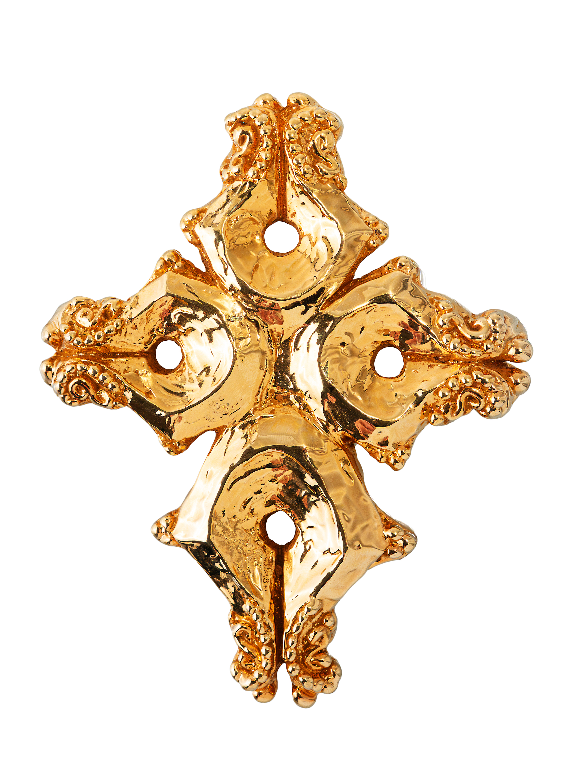 Брошь крест Christian Lacroix